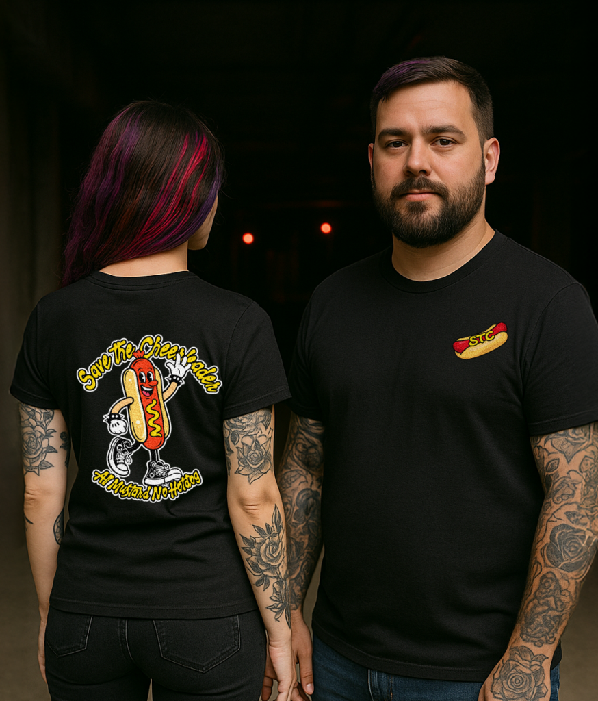 ‘All Mustard, No Hotdog’ FITTED Tee (PRE-ORDER)